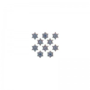 Bulk Roll Prismatic Stickers Micro Snowflakes (100 Repeats) $45.40 Kids' Stickers