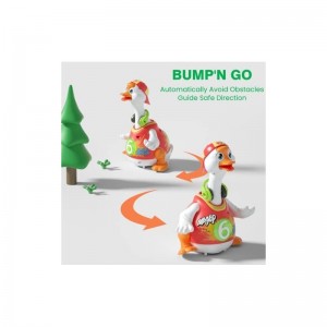 Hiphop Goose Dancing Toys for Toddlers 1-3 with Music Singing Lights - Musical Toys for Toddlers 1-3 Baby Toys 12-18 Months -...