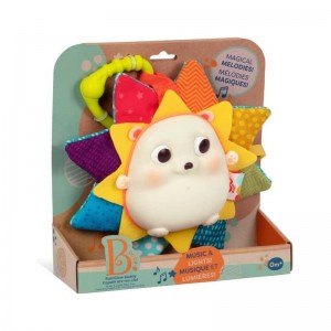 B. Baby – Musical Light-Up Baby Toy – Hedgehog Toy with Lights & Sounds – Sensory Toy for Newborns Babies – Music & Glowing L...