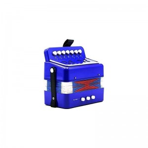 7 Keys 2 Bass Accordion Kids Accordion Toy Solo Ensemble Instrument Musical Educational Instrument for Early Childhood Teachi...