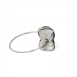 Arctic Friends Stainless Steel Rattle and Teether - Made in USA by Kleynimals $67.18 Baby Rattles & Plush Rings