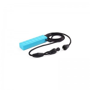 Ecklace and Pencil Topper for Kids Teething Silicone Chewing Necklace Chewing Biting(4 Pieces) $17.65 Baby Teether Toys