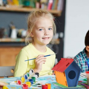 DIY Bird House Kit for Kids Build Your Own Bird House Kit for Children Includes 4 Large Unfinished Birdhouses to Paint and Bu...