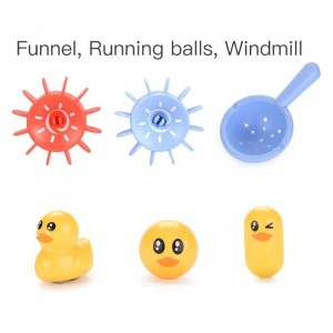 66 PCS Large Slide Construction Bath Toys (Height 25.6") for 3+ Years Old Toddlers Waterfall Shower Tracks Bathtub Toys Gift ...