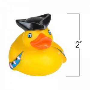 2 Inch Pirate Rubber Duckies Pack of 12 Cute Duck Bath Tub Pool Toys Ideal for Pirate-Themed Parties and Celebrations Fun Dec...