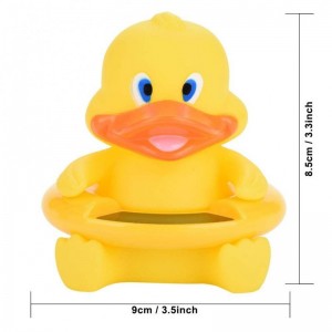 Cartoon Water Thermometer Animal Digital Water Thermometer Baby Bath Time Toy (6 Style Optional)(Yellow Duck) $16.86 Bathtub ...