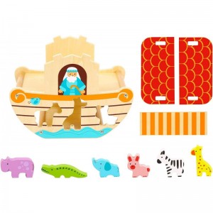 Wooden Toys - Noah's Ark Toy (Educational & Development Toys Great Gift for Girls and Boys) $31.63 Early Development & Activi...