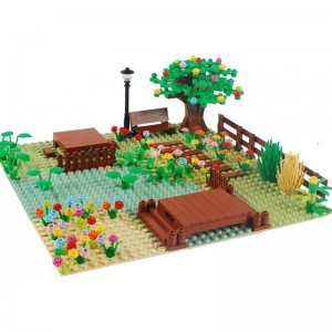 Garden Farm Building Blocks Park Sencery Accessories Plant Set Building Bricks Kit DIY Building Set Compatible All Major Bran...