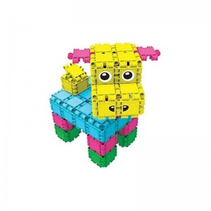 Construction Toys for Children from 3 Years Creative Educational Toys in a 175 Piece Set Glitter Building Blocks for Girls Mo...