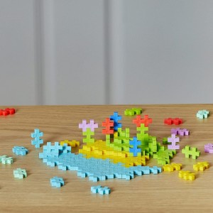 240 Piece Tropical Mix & Baseplate Duo - Construction Building Stem / Steam Toy Mini Puzzle Blocks for Kids $46.88 Toy Buildi...