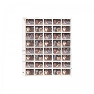 Cats Sheet of 40 x 22 Cent US Postage Stamps Scott 2372-75 $39.82 Collectible Postage Stamps