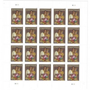 Kwanzaa 2018 Forever Stamps - Sheet 20 Scott 5337 $43.40 Collectible Postage Stamps