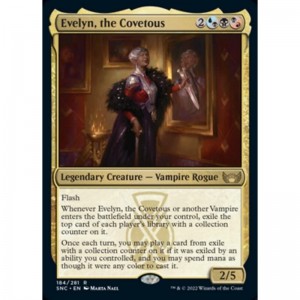 Magic: the Gathering - Evelyn The Covetous (184) - Streets of New Capenna $12.36 Trading Cards & Accessories