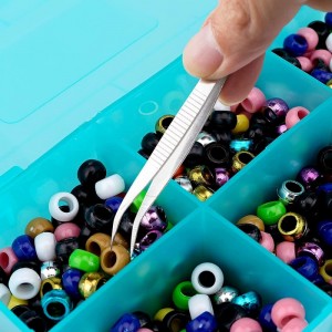 641 PCS Bead Pets Crafts for Kids Pony Beads Pet Keychain Craft Kit DIY Keychain Kit Create Your Own Backpack Hook Keyring La...