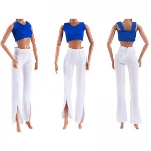 3 Sets Handmade Yoga Clothes Gym Running Fitness Sportswear for 11.5inches Girl Doll $14.95 Doll Accessories