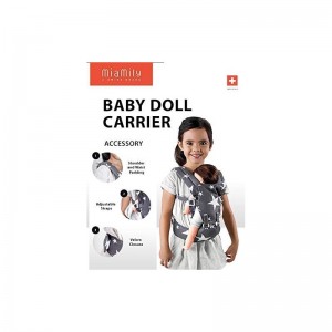 Hipster Baby Doll Carrier for Toddlers and Kids Star Print in Soft Cotton Safe Soft Padded with Adjustable Strap Machine Wash...