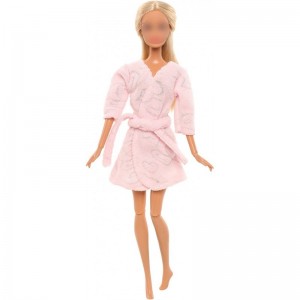 Doll Pajamas Sleep Suit Sleepwear Clothes Compatible for 11.5 Inch Girl Doll (Pink) $15.01 Doll Accessories