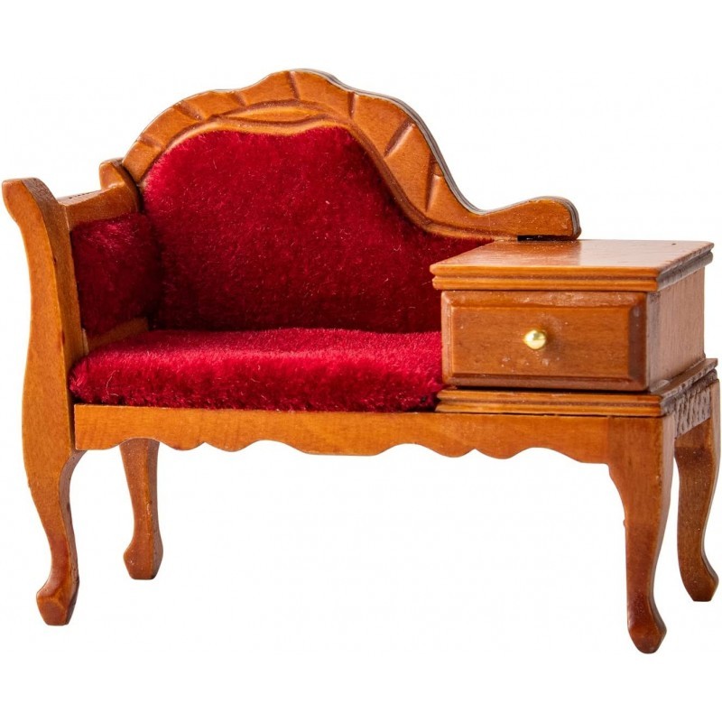 1:12 Miniature Vintage Red Wooden Sofa Armchair with Drawer Cabinet Mini House Furniture Decoration $26.44 Dollhouse Accessories 1:12 Miniature Vintage Red Wooden Sofa Armchair with Drawer Cabinet Mini House Furniture Decoration $26.44 Dollhouse Accessories