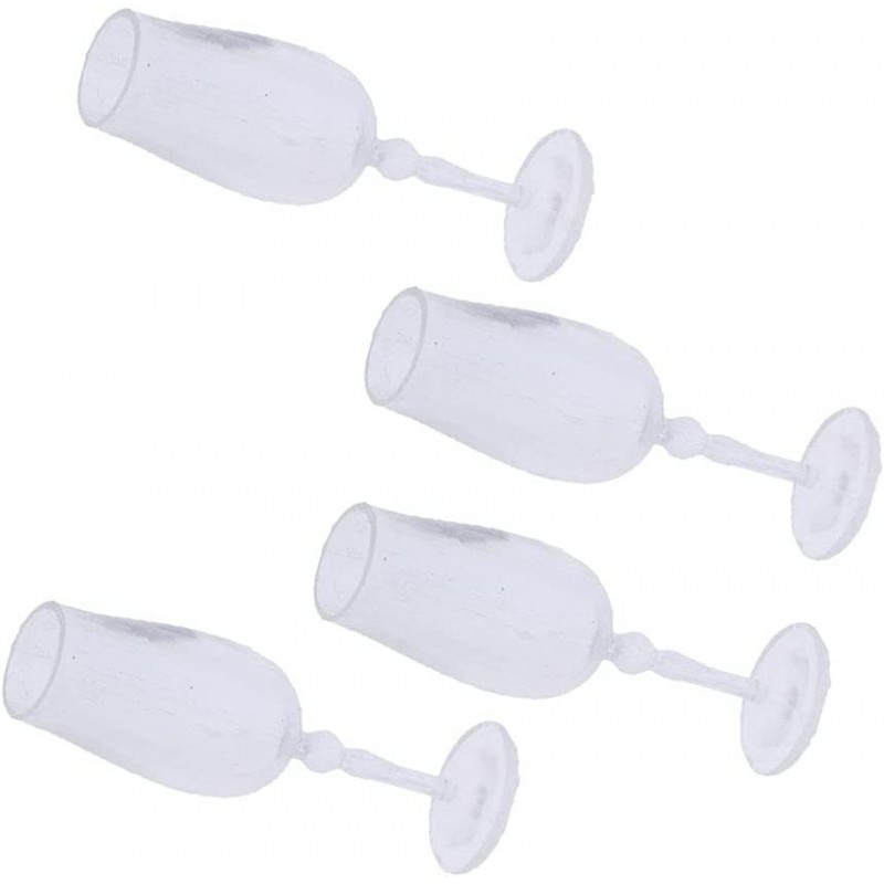 1/12 Dollhouse Tableware 4 Pieces Cup Goblet Wine Glass Juice Accessories $14.92 Dollhouse Accessories