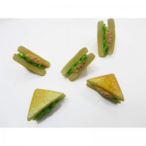 Dollhouse Food Accessories Lot 10 Tuna Toast Sandwich Bread Miniature Food 15144 $30.10 Dollhouse Accessories