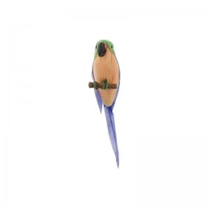 1/12 Scale Miniature Parrot Bird Model Artificial Realistic Parrot Model Decor for Doll House Garden DIY - Purple $17.24 Doll...