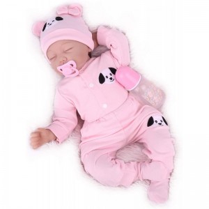 Reborn Baby Doll Clothes 4 Pieces Suit Suitable for 20-22 Inch Newborn Baby Doll Girl or Boy $18.74 Dolls