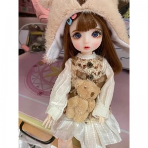 Original Elf Ear Design BJD Dolls 1/6 SD Dolls 11.8 Inch Pretty Ball Jointed Doll DIY Toys with Clothes Outfit Shoes Wig Hair...