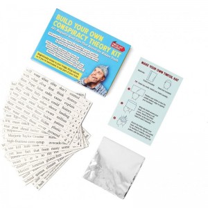 Build Your Own Conspiracy Theory Kit with 450 Magnetic Word Tiles - Sticks to Your Fridge or Filing Cabinet - Funny Fridge Ma...