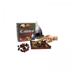 Cathedral Wood Strategy Tabletop Board Game Classic $76.04 Board Games