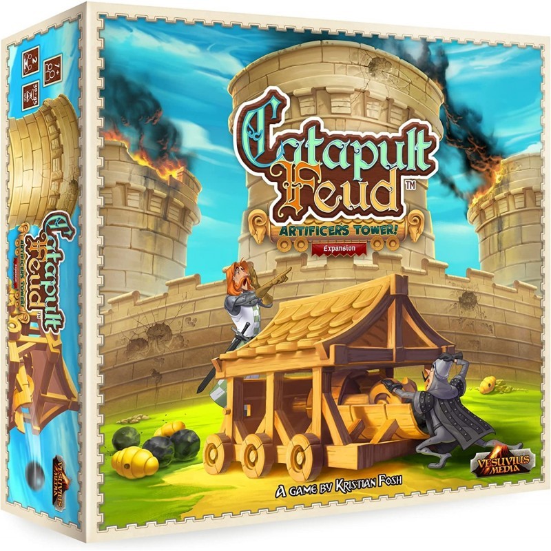 Play All Day Games Catapult Feud Game Artificer’s Tower Expansion - Ready Aim... Launch The Catapults! 2 Player $59.39 Board ... Play All Day Games Catapult Feud Game Artificer’s Tower Expansion - Ready Aim... Launch The Catapults! 2 Player $59.39 Board ...