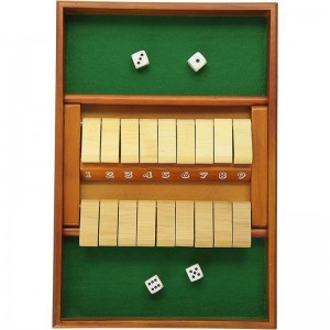 Double Sided 9 Number Shut The Box $29.01 Board Games