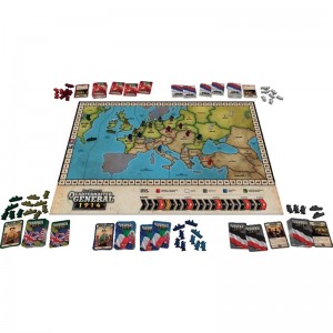 Quartermaster General: 1914 – A Boardgame 2-5 Players – 90+ Mins – Board Games for Family Game Night – for Kids and Adults Ag...