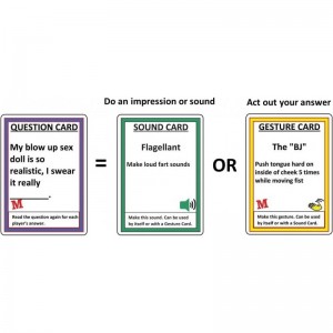 Socially Unacceptable - New Card Game - Interactive and Different !!!! Party Game Game Nights or Anytime! Perfect for Adults ...