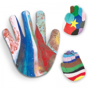 Clay Handprint Bowls Craft Kit - Arts and Crafts for Girls and Boys $26.97 Kids' Art Clay & Dough