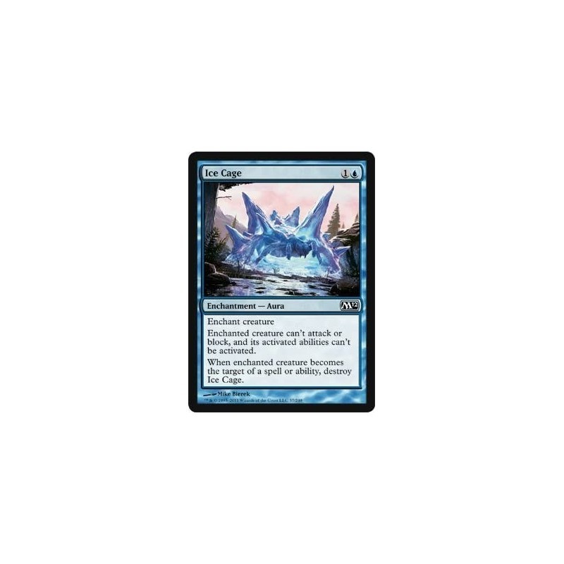 Magic: the Gathering - Ice Cage - Magic 2012 $12.21 Card Games Magic: the Gathering - Ice Cage - Magic 2012 $12.21 Card Games