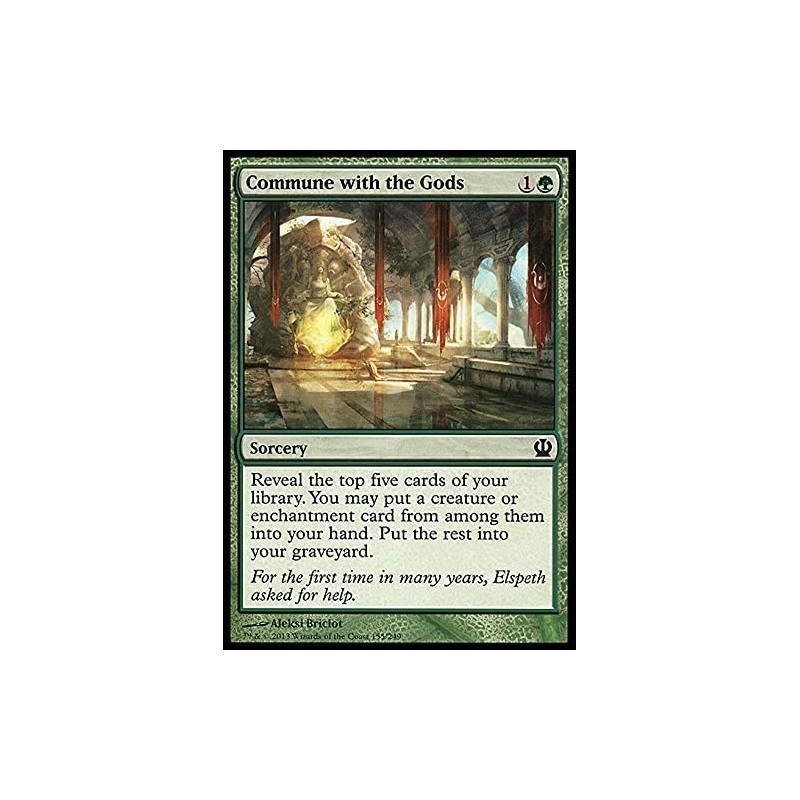 Commune with The Gods (155/249) - Theros $11.54 Card Games Commune with The Gods (155/249) - Theros $11.54 Card Games