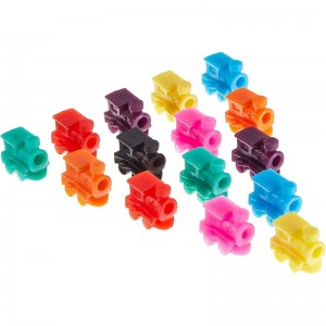 45 Pieces Train Markers Mexican Dominoes Train Markers Accessories for Domino Game Centerpiece Assorted Colors $20.63 Domino ...