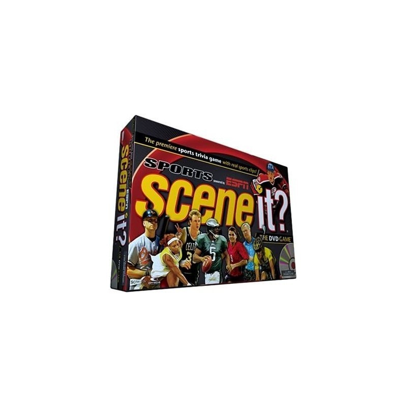 Scene It? Sports Powered by ESPN $35.95 DVD Games Scene It? Sports Powered by ESPN $35.95 DVD Games