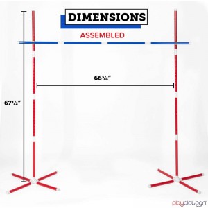 Limbo Game for Adults & Kids - Limbo Stick Yard Game Set for Outdoor Luau Party $64.87 Floor Games