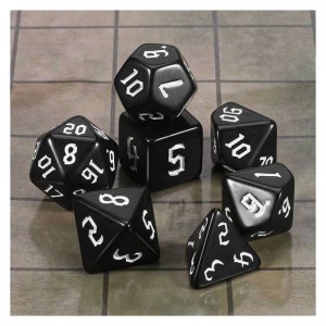 DND Polyhedral Dice Set with Dice Bag for Dungeons and Dragons RPG MTG Role Playing Table Games $13.52 Game Accessories
