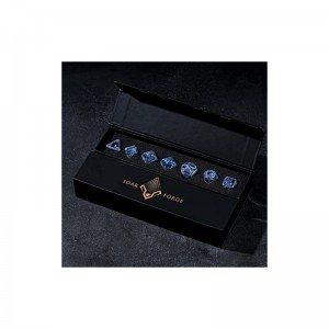 Metal DND Dice Set - Imprisoned Dragon Core Metal Dice Set for Role Playing Games (RPG) - Beautiful & Intricate Polyhedral DN...