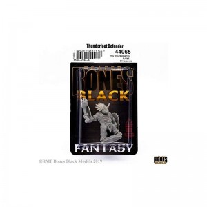 Reaper Miniatures Thunderfoot Defender 44065 Bones Black Unpainted Plastic Mini $16.72 Game Accessories