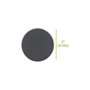 20PK - Blank Miniature Bases 2" Diameter - Designed for 28mm Scale Table Top War Game Miniatures - Plastic Black $27.41 Game ...