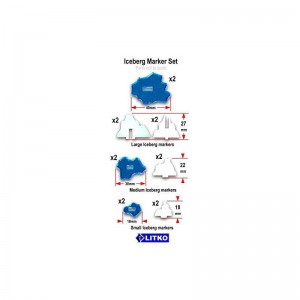 Iceberg Marker Set $30.35 Game Accessories