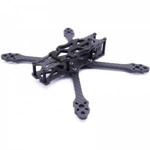 220mm 5 Inch 5mm Arm Carbon Fiber Quadcopter X Type Freestyle Frame Kit Support DJI Air Unit for FPV Racing Drone $46.27 Hobb...