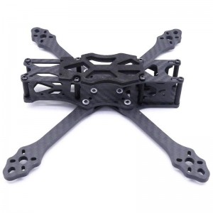 220mm 5 Inch 5mm Arm Carbon Fiber Quadcopter X Type Freestyle Frame Kit Support DJI Air Unit for FPV Racing Drone $46.27 Hobb...