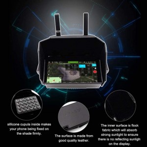 Drone Remote Control Sun Shade Hood for 4.7-5.5inch Android iOS Mobile Phone Compatible with DJI Mavic Mini Mavic Air Mavic P...
