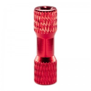 [12PCS] 20mm M3 Knurled Aluminum Standoff Wide Head Column Spacer Pillar for DIY Parts RC/FPV/Drone Multicopter Red $22.52 Re...