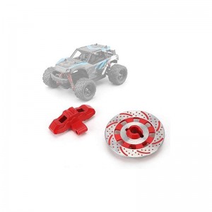 RC Brake Disc 1:7 Scale Remoted Control Aluminum Alloy Wheel Brake Disc Drift Model RC Car Decor Accessories for Unlimited De...