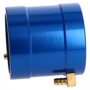 Motor Aluminum Water Cooling Jacket Metal Remote Control Model Boat PartsBlueSuitable for40Series Remote Control Boat Motor P...